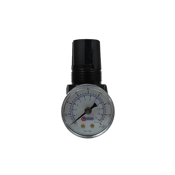 Regulator w/Gauge 1/4" MINIATURE